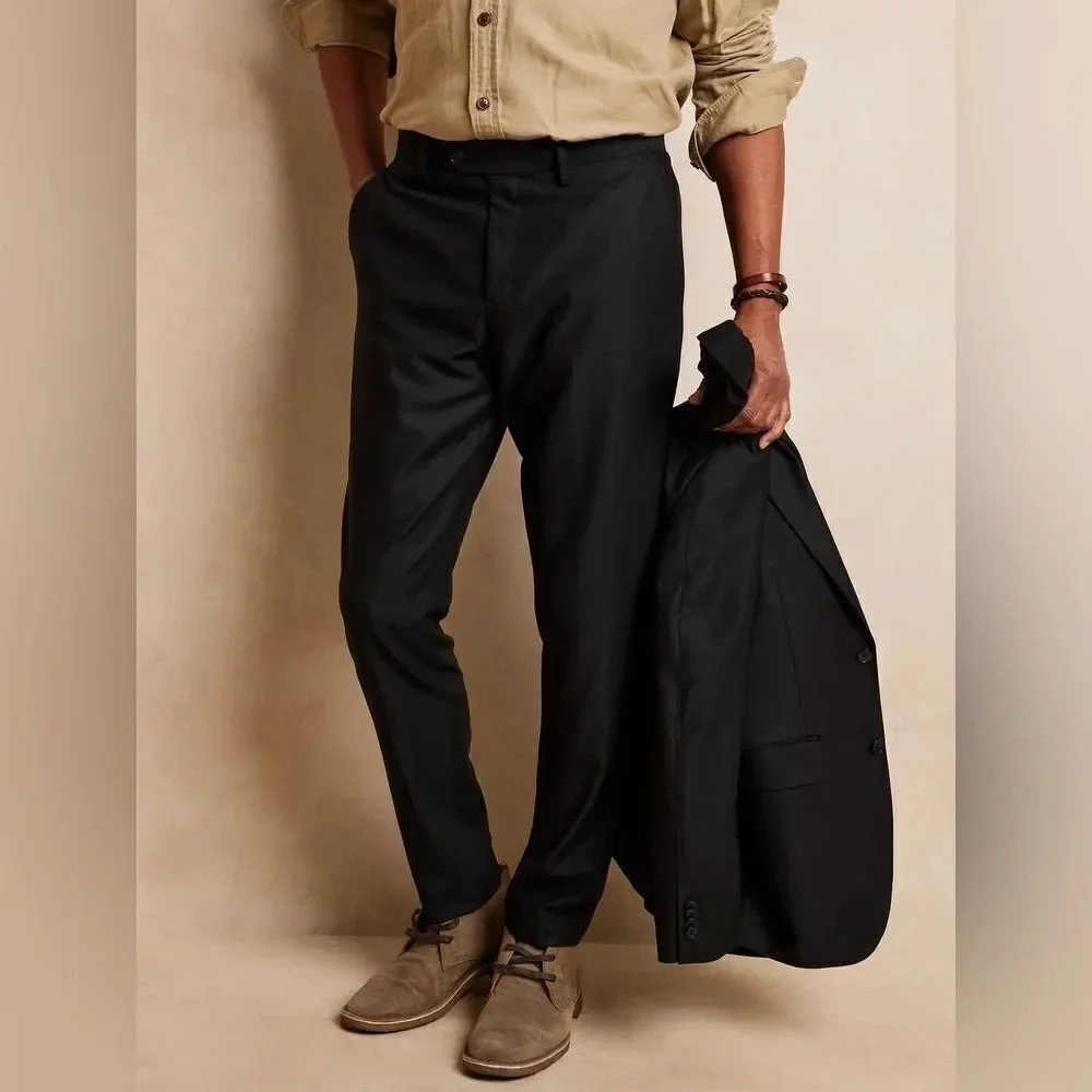 Banana Republic tailored slim fit trousers